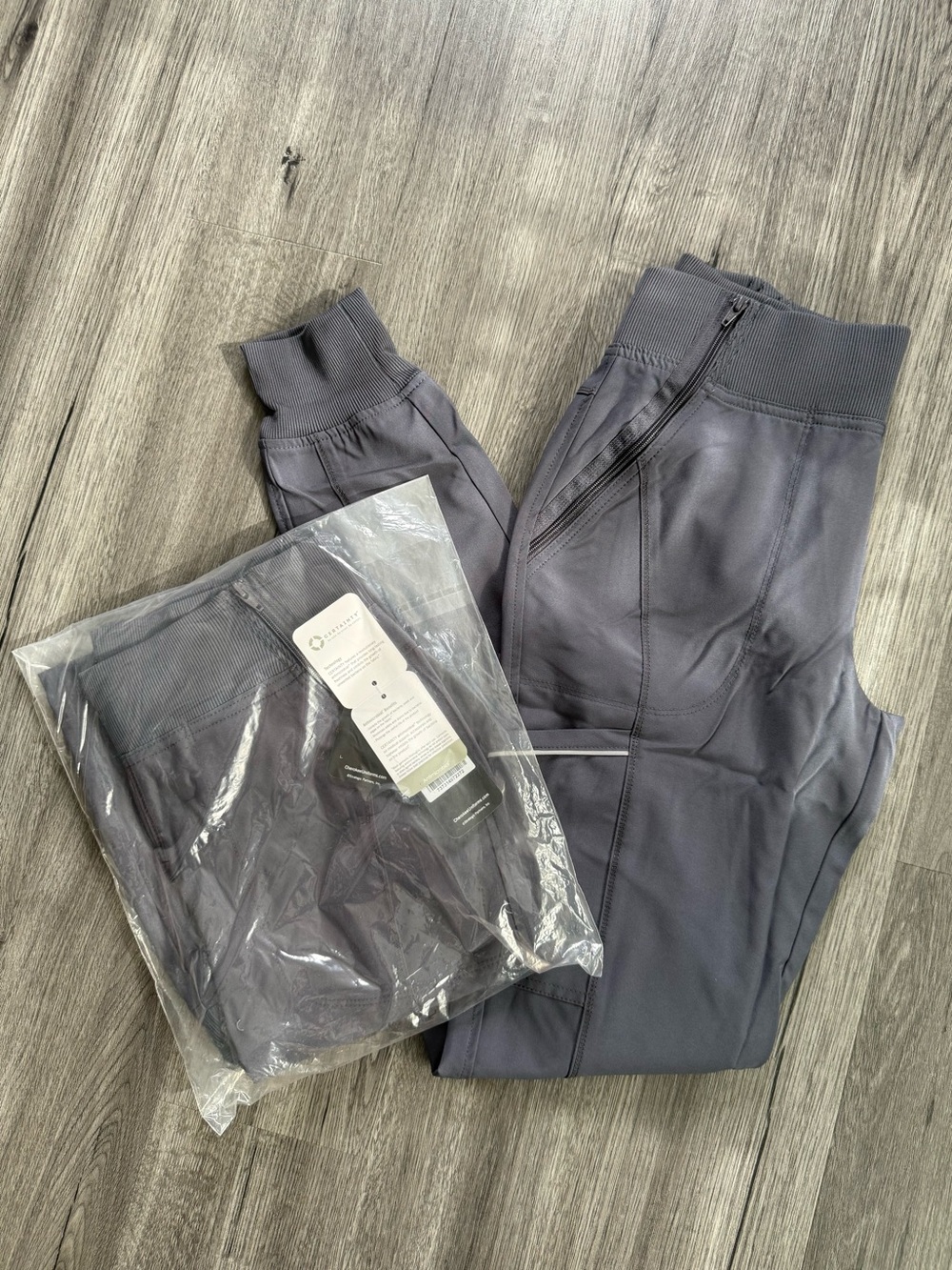 Cherokee (2 pairs) Scrub Pants Charcoal Gray